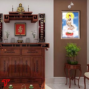 Tranh phật giáo quan thế âm bồ tát